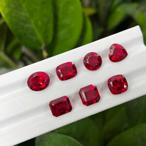 Ruby Pigeon Blood Red Real Lab Gemstone Jewelry Manufacturer Wholesale